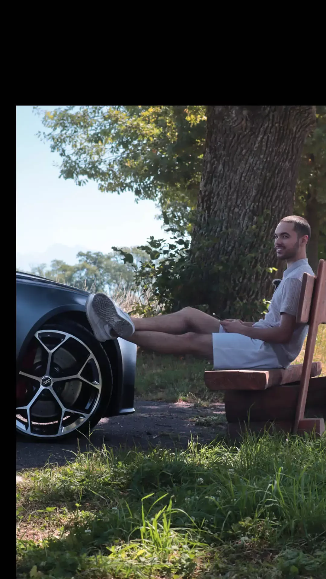 Visuel du projet Marouane Supercar par Yanis Lafkiri, directeur artistique